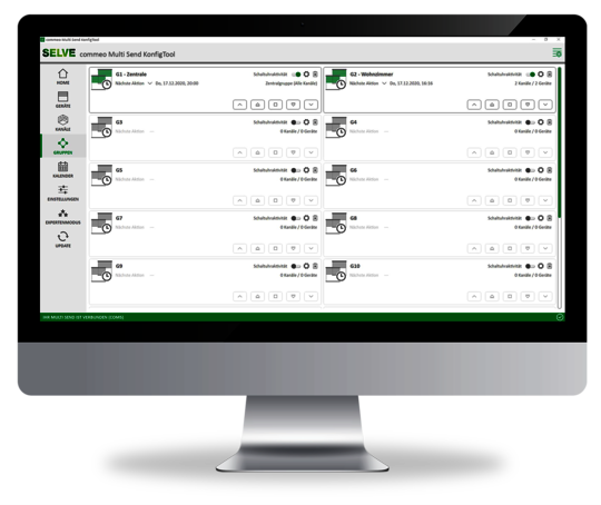 commeo Multi Send KonfigTool