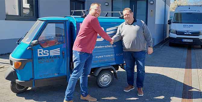 SELVE Fachpartner Scheib mit dem Aussendienst Bittkau